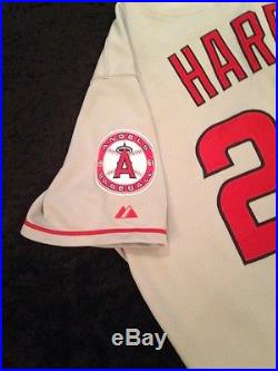 Dan Haren 2010 ANGELS Game-Worn MLB Used Uniform / Jersey All-Star Game Patch