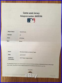 Daniel Norris Game Used Worn Detroit Tigers Stars Jersey Size 42 MLB COA 7/1/17