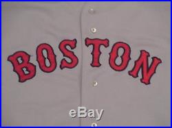 Darren Bragg size 46 #56 1996 Boston Red Sox Game Used jersey road gray knit