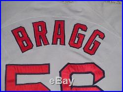 Darren Bragg size 46 #56 1996 Boston Red Sox Game Used jersey road gray knit