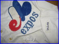 Dated 1975 Montreal Expos game worn Jersey, Pants, Hat, & STIRRUP SOXS Bombo Rivera