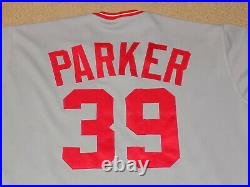 Dave Parker Game Worn Jersey 1987 Cincinnati Reds Pirates