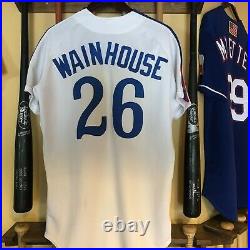 Dave WAINHOUSE Game Worn/Used/Issued 1991 Montreal Expos Road Jersey #26
