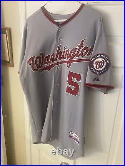 Davey Johnson Washington Nationals Game Used Worn Jersey Mets Orioles LEGEND