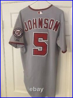 Davey Johnson Washington Nationals Game Used Worn Jersey Mets Orioles LEGEND