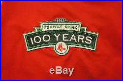 David Ortiz Boston Red Sox Game Used Worn Baseball Jersey, Fenway 100, MLB Auth