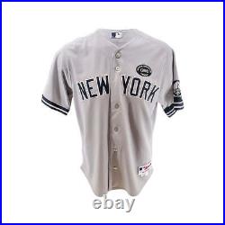 David Robertson NY Yankees 2010 Game Used Worn Jersey with Patches (Steiner LOA)