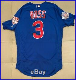 David Ross Game Used Worn Chicago Cubs 2019 Spring Training Jersey 2016 WS Champ