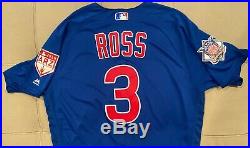 David Ross Game Used Worn Chicago Cubs 2019 Spring Training Jersey 2016 WS Champ