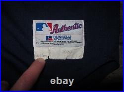 David Segui 2000 Cleveland Indians Game MLB Baseball Jersey Russell Athletic 46