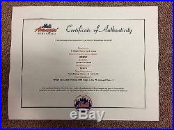 David Wright MLB Holo Game Used Jersey 2015 NLDS Games 1 & 2 Away New York Mets