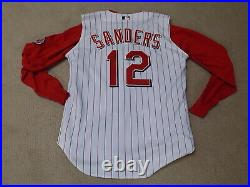 Deion Sanders Game Jersey 2000 Cincinnati Reds Braves NFL