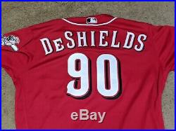 Delino DeShields Cincinnati Reds Team Issued 2019 Spring Training Jersey