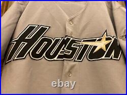 Derek Bell 1995 Game Used Jersey Houston Astros 30th Anniversary Patch