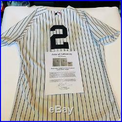 Derek Jeter Game Used 2004 New York Yankees Home Jersey Dave Miedema COA