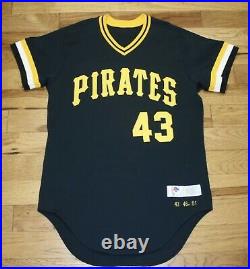 Descente pittsburgh pirates Don Robinson game used worn jersey