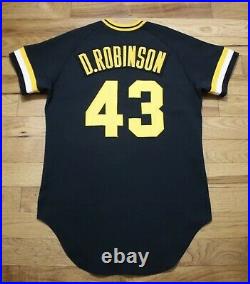Descente pittsburgh pirates Don Robinson game used worn jersey