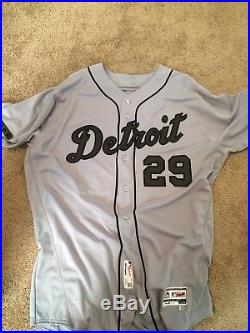 Detroit Tigers Game Used Jersey