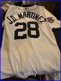 Detroit Tigers Game Used/ Worn 2015 J. D. Martinez Jersey