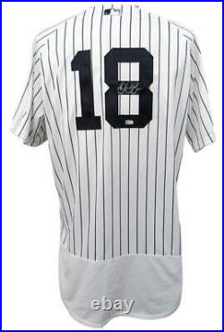 Didi Gregorius Signed Yankees Majestic Authentic Baseball Jersey MLB 163424