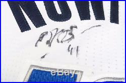 Dirk Nowitzki Signed 2013-14 Game Used Mavericks Jersey Autograph MeiGray LOA