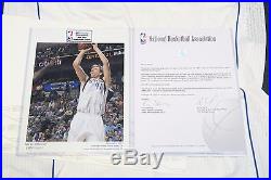 Dirk Nowitzki Signed 2013-14 Game Used Mavericks Jersey Autograph MeiGray LOA
