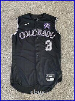 Dom Nunez 2021 All Star Patch Colorado Rockies Shows Use Issued Jersey
