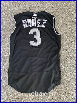 Dom Nunez 2021 All Star Patch Colorado Rockies Shows Use Issued Jersey
