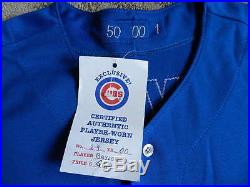 Don Baylor 2000 Chicago Cubs game used jersey