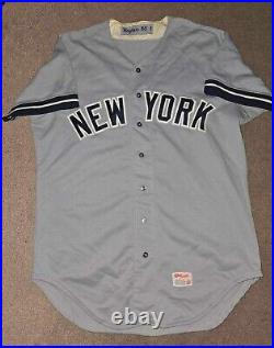 Don Baylor New York Yankees 1983 Game Worn Used Jersey