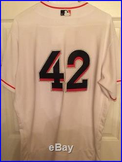 Don Mattingly 2016 Game Used Miami Marlins Jackie Robinson Day Jersey MLB Auth