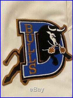 Durham Bulls Game Used Worn Jersey Atlanta Braves From 1990s