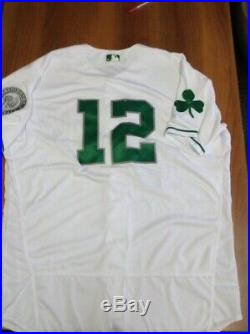 Dusty Baker Game Used Worn Washington Nationals St Patrick's Day Jersey Dodgers