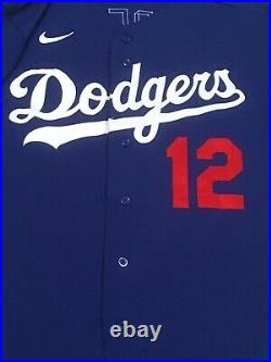 EBEL size 44 2020 Los Angeles Dodgers game used jersey ALL STAR PATCH SPRING MLB