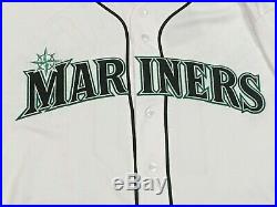 ENCARNACION size 50 #10 2019 Seattle Mariners game jersey used home white MLB