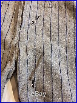 Early 1900's Cmplt Baseball Uniform Rescued From Chicago White Sox Comiskey Park