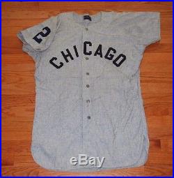 Early 1960's Tony Cuccinello Chicago White Sox Game Used Flannel Jersey-#33 / #2