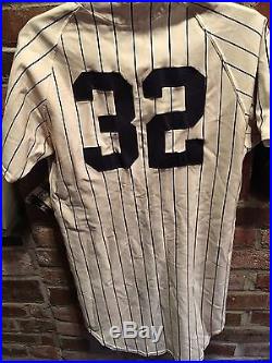 Early 1960's Yankees Elston Howard Jersey -Retired #32 HOF Catcher-Game Worn