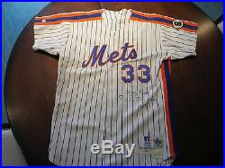 Eddie Murray New York Mets Game Used Jersey Autographed HOF Cooperstown Signed