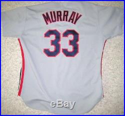 Eddie Murray Pre-season Game Used 1994 Cleveland Indians Jersey Hof
