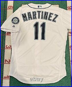 Edgar Martinez 3/29/19 Game Issued Seattle Mariners Jersey MLB Certified