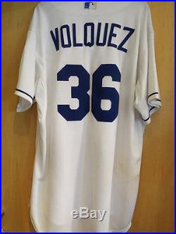 Edinson Volquez Game Used Jersey, Worn 8/12/15, Royals, World Series Champions