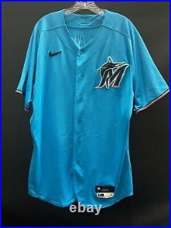 Encarnacion #89 Miami Marlins Game Used Stitched Authentic Jersey (minors)