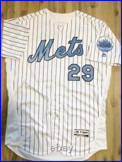 Eric Campbell New York Mets Special day Game Worn Jersey Size 48