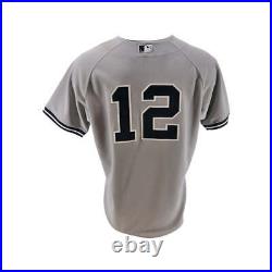 Eric Chavez NY Yankees 2011 Game Used Worn Opening Day Grey Jersey (Steiner LOA)