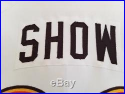Eric ShowithDanny Boone'81-'82 San Diego Padres game used worn jersey, MEARS A6