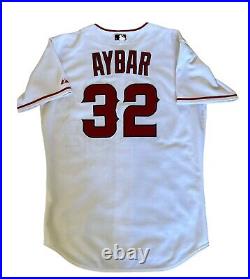 Erick Aybar Anaheim ANGELS Game-Worn Home Jersey #32 Used Uniform! MLB LA CA