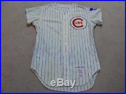 Ernie Banks Vintage Game Jersey 1968 Chicago Cubs HOF