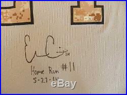 Evan Gattis 2013 Atlanta Braves game used jersey Rookie jersey MLB authenticated