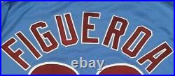 FIGUEROA #38 size 44 2020 PHILADELPHIA PHILLIES Home RETRO Game Jersey MLB holo
